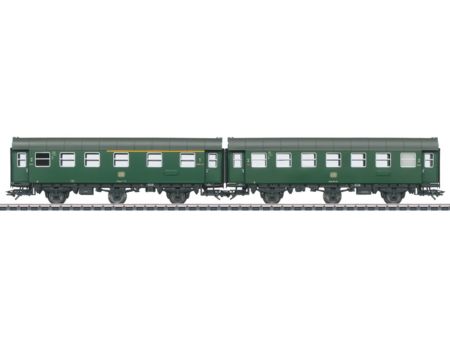 Märklin HO Umbauwagen-Paar 1./2.+2.Kl.DB