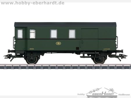Märklin  HO  Güterzug-Gepäckwagen SNCB