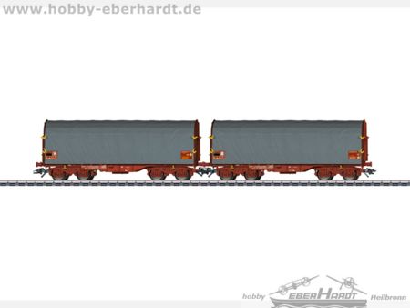 Märklin  HO  Schiebeplanwagen-Set SNCF