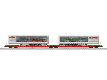 Märklin HO Gelenk-Taschenwagen DB AG