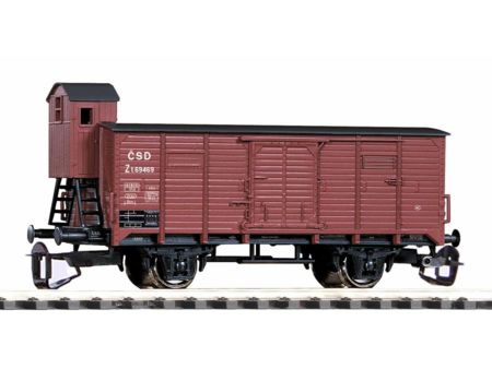 Piko TT Gedeckter Güterwagen G02 CSD III mit Bremserhaus