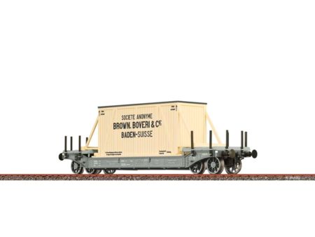 BRAWA  H0 Tiefladewagen 