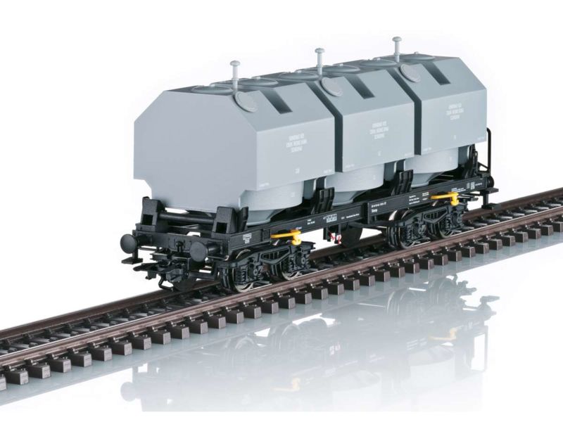 Märklin HO Kalkkübelwagen-Set Slmmp DR