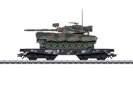 Märklin HO Schwerlast Rlmmps Leo 1A1