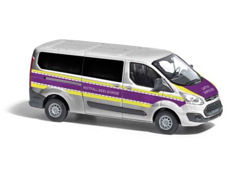 Busch HO Ford Transit Cusrom Bus,Notfa
