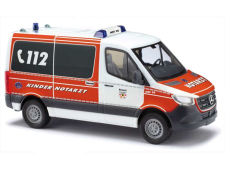 Busch HO MB Sprinter kurz, Rettungsd.-