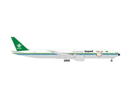 Herpa  Wings  B777-300ER Saudia 75 Years