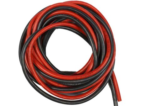 Silikon-Litze extrem flexibel, rot/