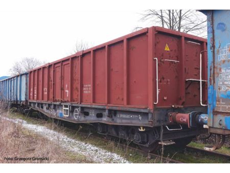 Piko HO 2er Set Offener Güterwagen 401Zk PKP VI