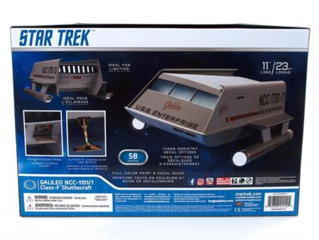 POLAR LIGHTS  1/32 Star Trek Galileo NCC 1701-7 Class F Shut