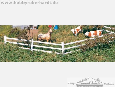 Piko G Holzzaun weiß