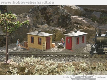 G-FM Gleisbauhütten (2 Stück)