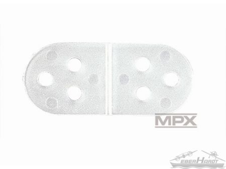 Folienscharnier 10x28 mm/6 St.