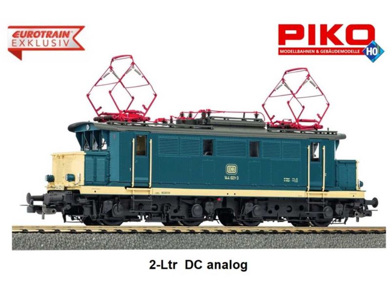 Piko HO E-Lok 144 021 DB Ep. IV, DC