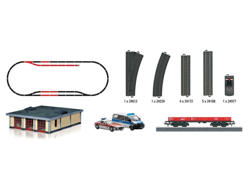 Märklin  HO  Themen-Ergänzungspackung Feuerwehr