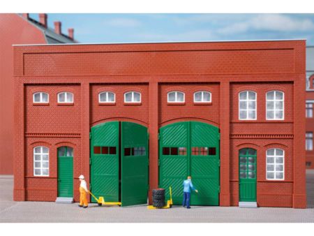 Auhagen H0 Wände 2391G rot, Tore L