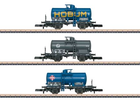 Märklin Miniclub Kesselwagen-Set DB