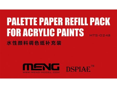 MENG MODEL  Ersatzpapier für Farbpalette