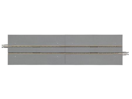 TOMYTEC 4 Tram-Gleise, gerade, je 140 mm lang, in Betonbettu
