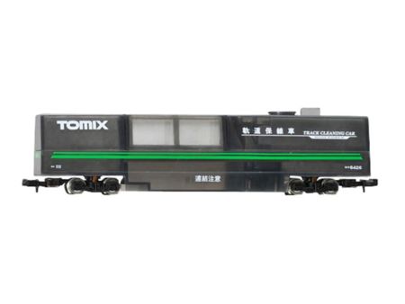 TOMYTEC Schienenreinigungswagen, transparent