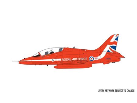 AIRFIX 1/72 Small Beginners Set  Red Arrows Hawk