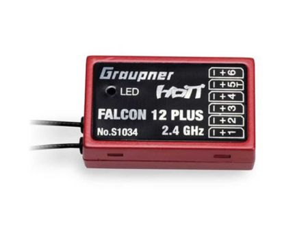 Graupner Falcon 12 plus HoTT - 2.4 GHz Empfänger