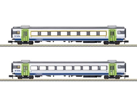 Minitrix Wagen-Set GoldenPassLine BLS