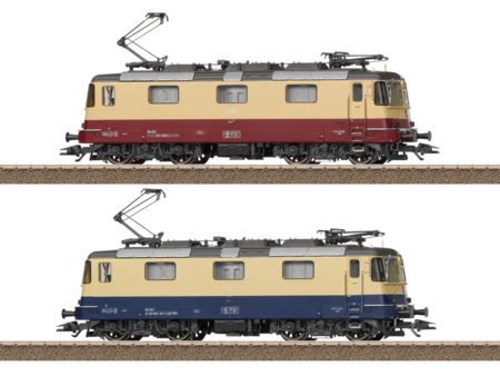 Trix HO Doppelpack E-Lok Re 421/TEE
