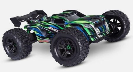 TRAXXAS SLEDGE 4x4 belted grün 1/8 Monster-Truck RTR