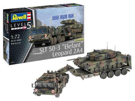 Revell  SLT 50-3 Elefant + Leopard 2A4 1:72