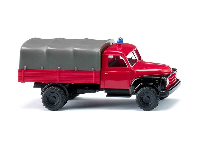 Wiking HO Feuerwehr - Pritschen-Lkw (Hanomag L 28)