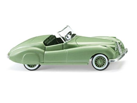 Wiking HO Jaguar XK 120 - blassgrün