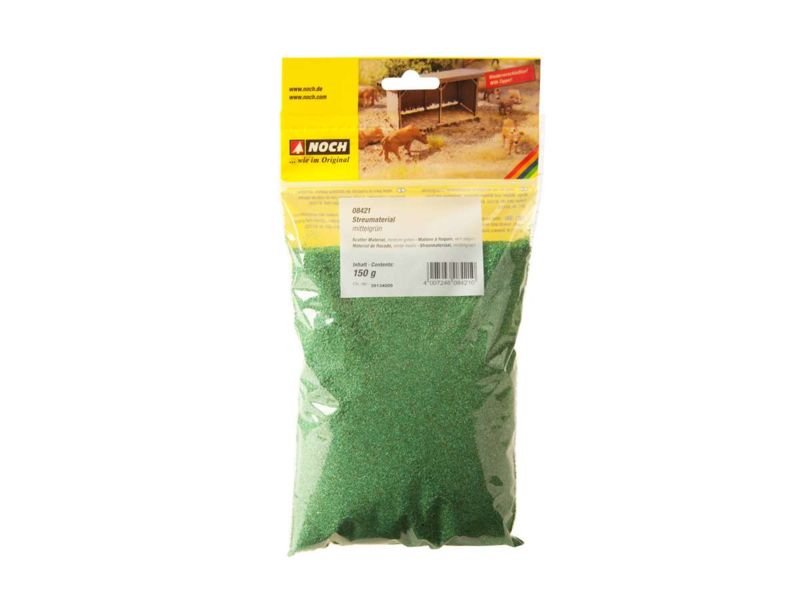 NOCH Streumaterial m-grün 200g