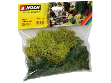 Noch  Dekormoos, grün sortiert