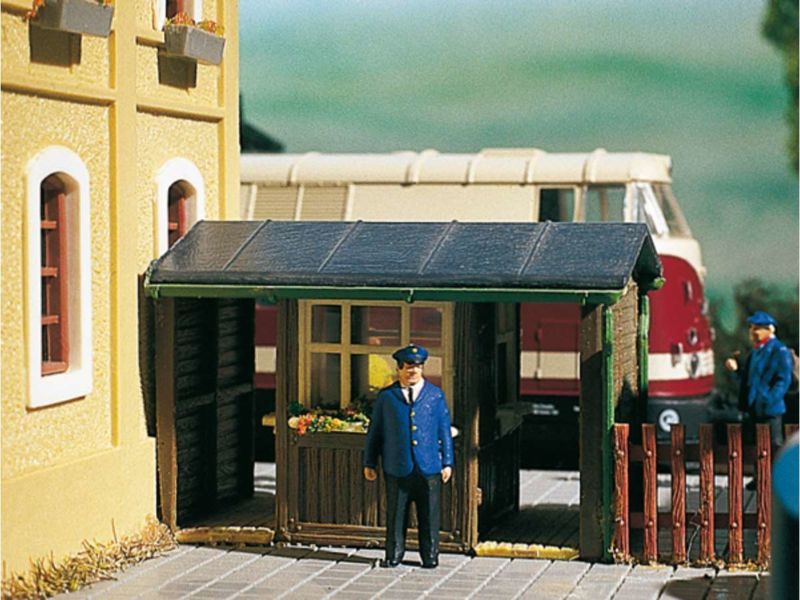 Auhagen HO Bahnsteigsperre