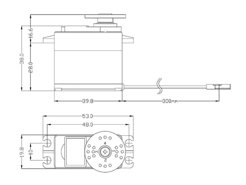 Servo HS-5565MH