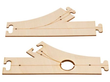 Faller Car-System Laser-Street Abzweigung und Einmündung 45°