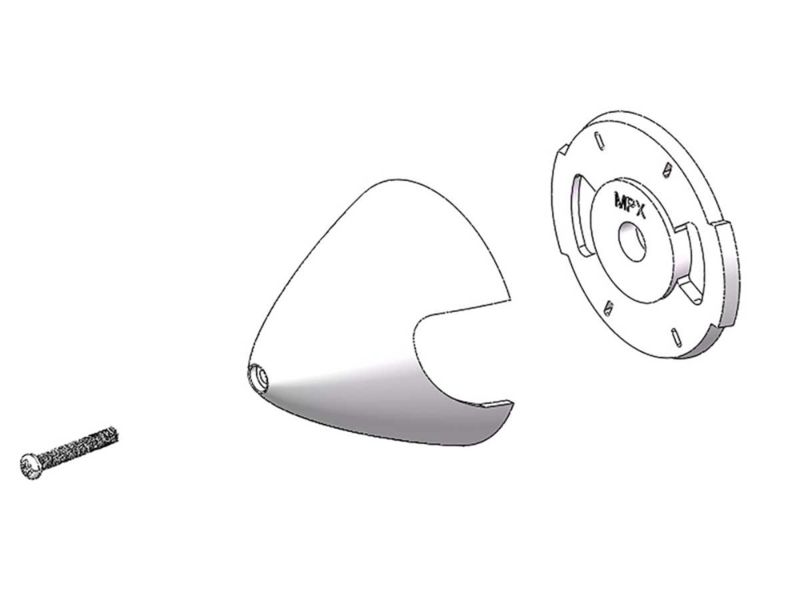 Spinner Ø 54mm FunCub XL