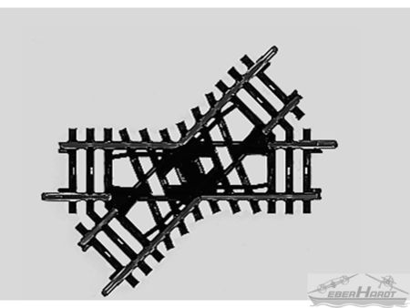 Märklin  K-Gleis  Kreuzung 90 mm
