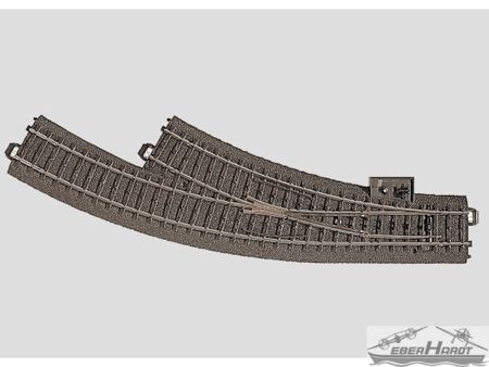 Märklin  C-Gleis  Bogenweiche rechts r360 mm,30