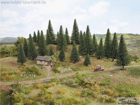 NOCH H0/TT Modelltannen 10 St.