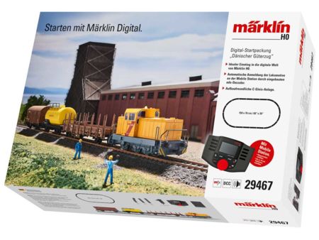 Märklin HO Digital-Startpackung DSB Gods