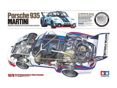 Tamiya 1:12 Porsche 935 Martini m. PE