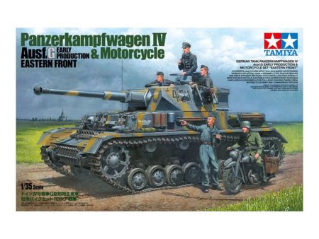 Tamiya 1:35 Dt. PzKpfw.IV Ausf.G m. Krad Ost F.