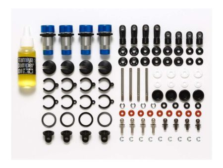 Tamiya GF-01 Alu Öldruckstoßdämpfer Set (4)