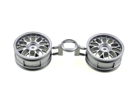 Tamiya 1:10 Y-Speichen-Felgen grau 26mm (2)
