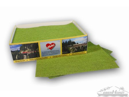 Heki  Mini-Grasmatten-Display, 36 Matten sortiert 34x24 cm