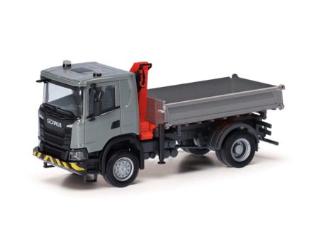 Herpa HO  Scania XT17 3-S.Kipper m.LaKr