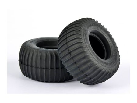 Tamiya Reifen (2) Sand-Paddle hinten Sand Scor.