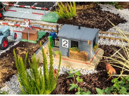 Pola G Bahnwärterbude mit beweglicher Figur